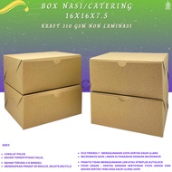 Catering Box Snack Box Rice Box 16x16 (B3K3-16X16X7.5)