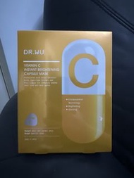 DR.WU 維他命C瞬效亮白膠囊面膜