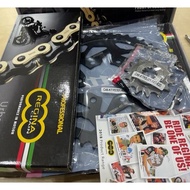 REGINA KTNS R3 250 SPROCKET & CHAIN SET (14/43-520)