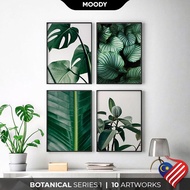 MOODY BOTANICAL Framed Poster | Botanical Series Poster Frame | Wall Art Wall Decor | A4 A3 A2 A1 Po