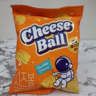 🧀 CHEESE BALL 🧀 ชีส บอล สแน็ค 42g ข้าวโพดอบกรอบรสชีส Cheddar Cheese 치즈볼 ขนมเกาหลี