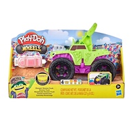 Play-Doh Wheels Chompin' Monster Truck Toy with Car Accessory and 4 Colors