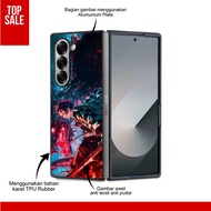 Custom TPU Rubber Case for Samsung Z Fold 7 6 5 4 3, Z Flip 7 6 5 4 3 Demon Slayer RK327