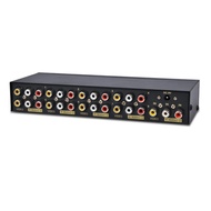 FJ-108AV 1 TO 8 AV SIGNAL SPLITTER - 8-WAY ONE-WAY OUTPUT SOUND SPLITTER, NON-REPLACEMENT OUTPUT QUA