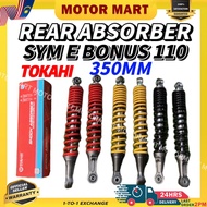 SYM BONUS110 E BONUS 110 REAR ABSORBER SET TOKAHI TAIWAN A CLASS QUALITY E BONUS ABSORBER MONOSHOCK 