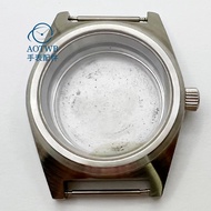 38 มมแบน สีฟ้าทะเล แก้วเคลือบแก้ววินเทจนาฬิกา NH3NH36 ETA2824 PT โลหะวัสดุ AOtwb ยี่ห้อ