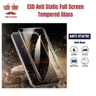 Vivo V23 V23E V25 V25E V27E S1 S1 Pro Nex Nex 2 X21 X50 X60 ESD AntiStatic Full Tempered Glass