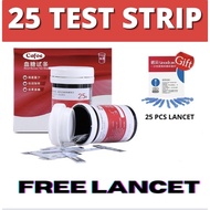 READY STOCK  TEST STRIP 25/50/100 COFOE SINOCARE SANNUO BLOOD GLUCOSE GLUCOMETER TEST STRIP CHECK BS