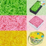 JOYIN 0.45lbs Easter Plastic Fake Grass, 3 Colors Recyclable Shredded Paper Gift Packaging Filler, S