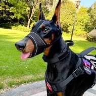 Dog Muzzle Anti-Bite Anti-Call Anti-Eating Water Drinker Mask for Medium and Large Dogs Doberman Gol