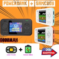 Powerbank 8000mAh + Gameboy 416 Games Console Mario Retro Gameboy Classic Mini Portable Power Bank A