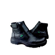 Sepatu Safety Boots Pria King Spatu Sefty Krisbow Jogger Kulit Model Resleting