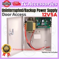 Door Access Uninterrupted Power Supply 12V 5A UPS Back Up Battery metal box