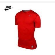 Nike Pro 緊身衣 短袖 紅色