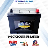 (Delivery & Installation @ Ambil Sendiri Di Kilang) Otopower S95-105D26L EFB /S95-UEFB 130D26L For S