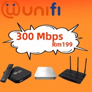 Unifi HOME TM 300Mbps TRY Me  [TV BOX PLAN] (30Days Free for New Subscriber)