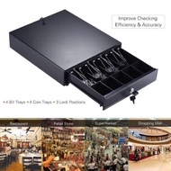 POS Electronic Cash Drawer Box Case Storage 4 bills & 3 coins/4 bills & 5 coins