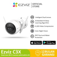 Ezviz C3X 2MP Smart Home Dual IP Camera lens Outdoor CCTV