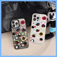 Cute Pingu Pattern iPhone Case Bright Colors,iP 11/12/13/14/15/16/17/Plus/Pro/Max/XR/XS