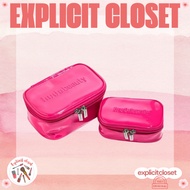 .explicitcloset.HBEAUTY Pink Makeup Bag Set (2pcs)