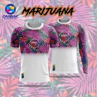 EXCLUSIVE TEE [UNK] OTHER EDITION MARIJUANA ROUNDNECK T-SHIRT OMBAK EXCLUSIVE