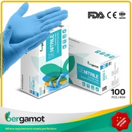 B0202 - Bergamot SE Nitrile Powder Free Examination Gloves (Ready Stocks)