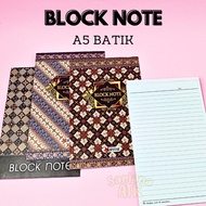 Block Note Block Note/ / A5 BatikNotes
