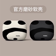AirPodsPro2 Cute Cartoon Panda Silicone Soft Shell Charging Case for AirPods Pro Gen 2/1/AirPods3/2/1 Matte Case Comfortable Protective Cover AirPods3