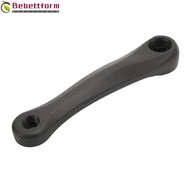 BEBETTFORM Bike Left Crank Arm, Black 152mm Hole Distance Bike Crank Arm, Durable Aluminum Alloy Lef