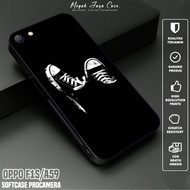 OPPO F1S Case OPPO A59/ - Softcase OPPO A59hp OPPO F1S/ BLCK Motif - Casing OPPO F1Shp - Silicone OP