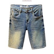 HI STYLE Men Short Jeans - Blue - HSH510467 / Seluar Jeans Pendek Lelaki - Biru