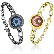 TOTWOO Long Distance Touch Bracelets for Couples, Light up & Vibration for Love - Women's Fashion Sm