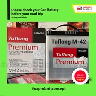 Bateri Kereta M42 EFB START STOP Car Battery MYVI BEZZA ADVANCE Eco Idle Start Stop System | Tuflong