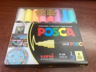 8 Posca Paint Markers, 5M Medium Posca Markers with Reversible Tips, Posca Marker Set of Acry油漆記號筆，5