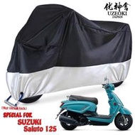 &lt;台灣現貨&gt;SUZUKI Saluto 125 new product 機車罩 電機罩防水 機車雨罩 機車配件 機車罩