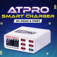 ATPRO AT-002D 6 PORT USB CHARGER ADAPTOR