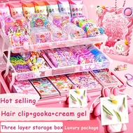 Cream Guka Sticker Set For Boys And Girls Children DIY Craft Stickers, Artificial Cream Guka And Dec