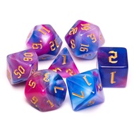 Astral Nebula Dice Set of 7 | For DnD D&D MTG RPG TRPG Board Game Tarot Cards Magic