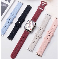 Silicone Carving Flower Strap Huawei Watch Fit 3 Strap Replacement Huawei watch Fit 4 Strap Imprint 