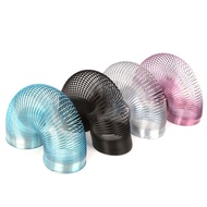 Elastic Rainbow Circle Colorful Circle Nostalgic Toys Metal Rainbow Circle Black Children Adult Hand