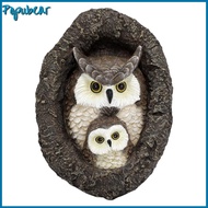 Owl Tree Hugger Statue Garden Owl Ornament Owl Tree Hugger Garden Statue Realistic Waterproof Non-fa