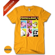 KATUN Minecraft Kids Clothes Premium Combed Cotton 24s DTF-A329