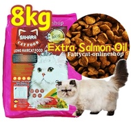 SAHARA PREMIUM CAT FOOD 8KG/MAKANAN KUCING 8KG（Long Hair Cat Food）no colour...