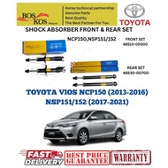 TOYOTA VIOS NCP150 (2013-2016) NSP151/152 (2017-2021) FRONT /REAR HEAVY DUTY PERFORMANCE ABSORBER < 