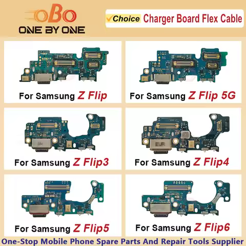 USB Charger Dock Board Connector Charging Port Flex Cable For Samsung Z FLip 3 4 5 6 5G F700F F707B 