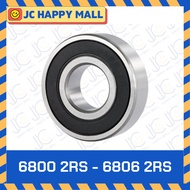 6800 2RS 6801 2RS 6802 2RS 6803 2RS 6804 2RS 6805 2RS 6806 2RS Ball Bearing Rubber Cover On Both Sid