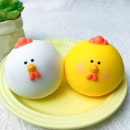 Four-Color Flour Oh Chicken Boxed Pinch Fun Children's Paradise Decompression Handy Tool Vent Slowly