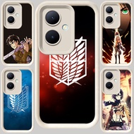 M-112 Attack on Titan White Casing for OPPO Reno 13F 11F 10 11 8T Pro 5G