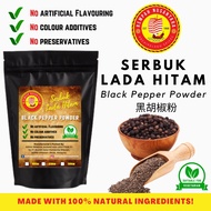 Serbuk Lada Hitam / Black Pepper Powder / 黑胡椒 [REMPAH NUSANTARA]