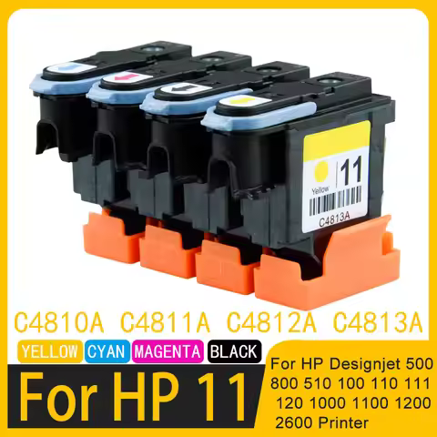For hp11 Printhead HP 11 C4810A C4811A C4812A C4813A Print Head For HP 500 800 510 100 110 111 120 1